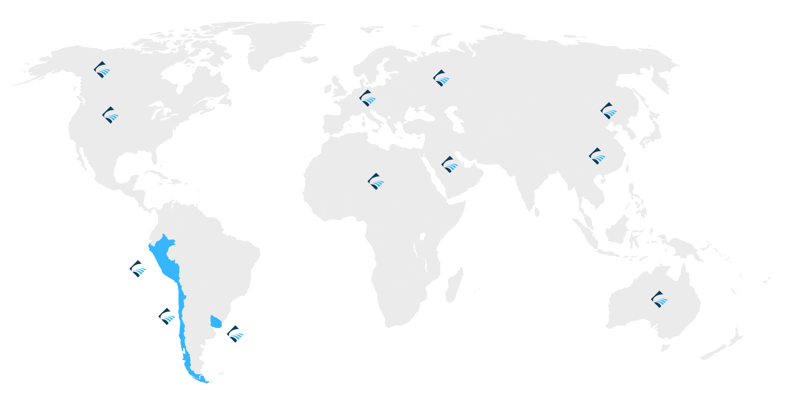 Locations Map Locations Map